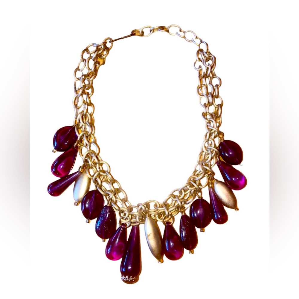 1980s charm necklace.